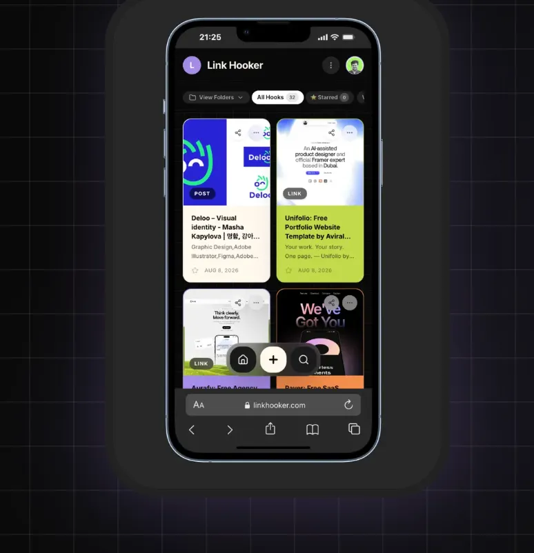 Link Hooker Interface